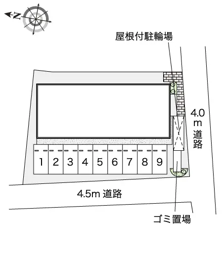 ★手数料０円★北九州市戸畑区南鳥旗町　月極駐車場（LP）